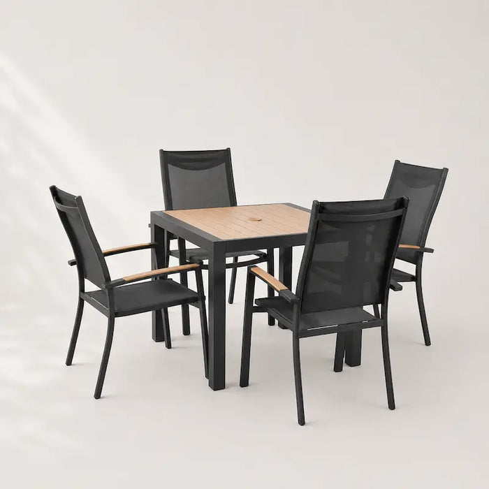 Roma 4-seater Dining Set-Creative Living