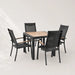 Roma 4-seater Dining Set-Creative Living