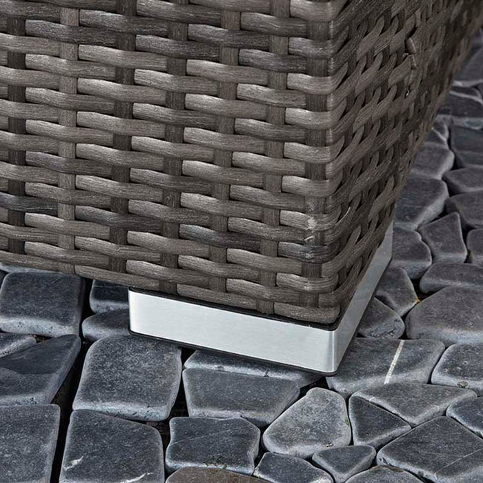 Georgia Corner Dining Set Grey