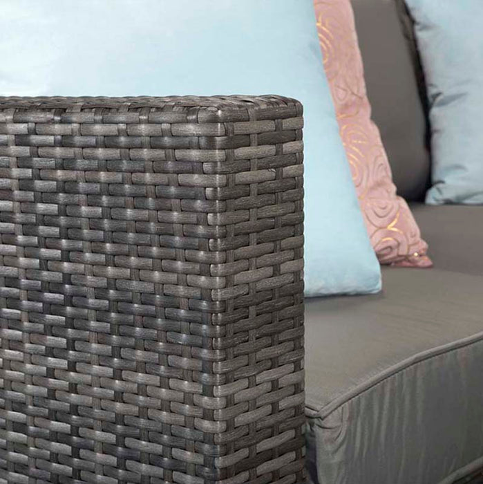 Georgia Corner Dining Set Grey