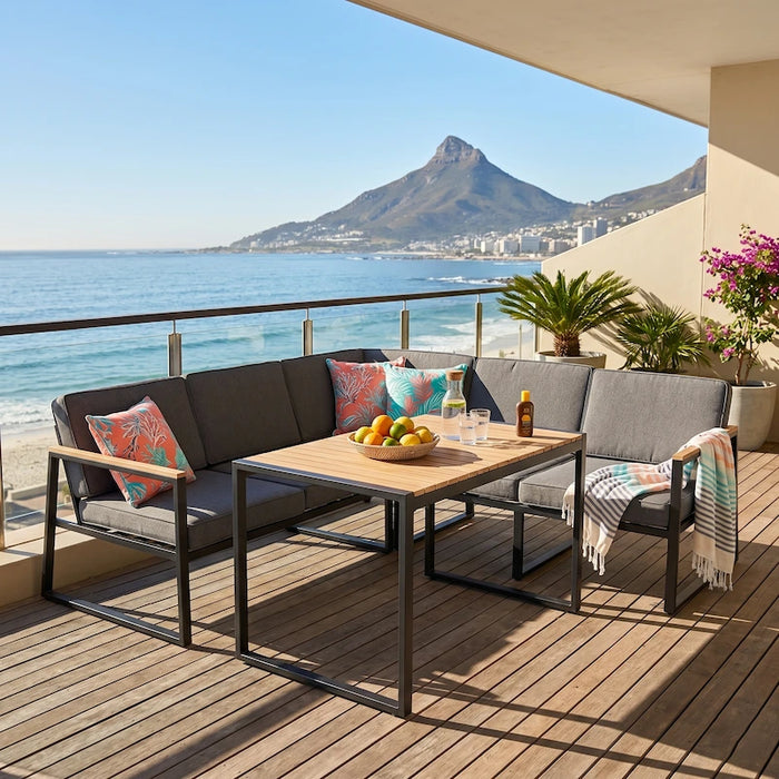 Hanna Lounge Set with cover-Creative Living
