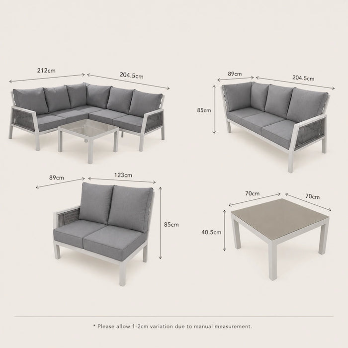 Bettina Corner Sofa Set