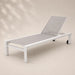 Amalfi Sunlounger Set White - Creative Living