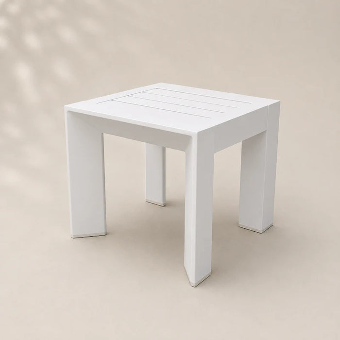 Amalfi Sunlounger Set White - Creative Living