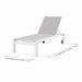 Amalfi Sunlounger Set White - Creative Living