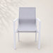 Amalfi 6-seater Dining Set White-Creative Living