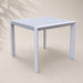Amalfi 4-seater Dining Set White-Creative Living