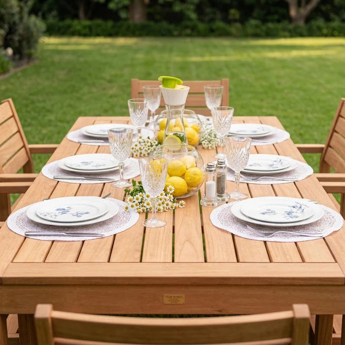 Seasons 6 Seater Table-Creative Living