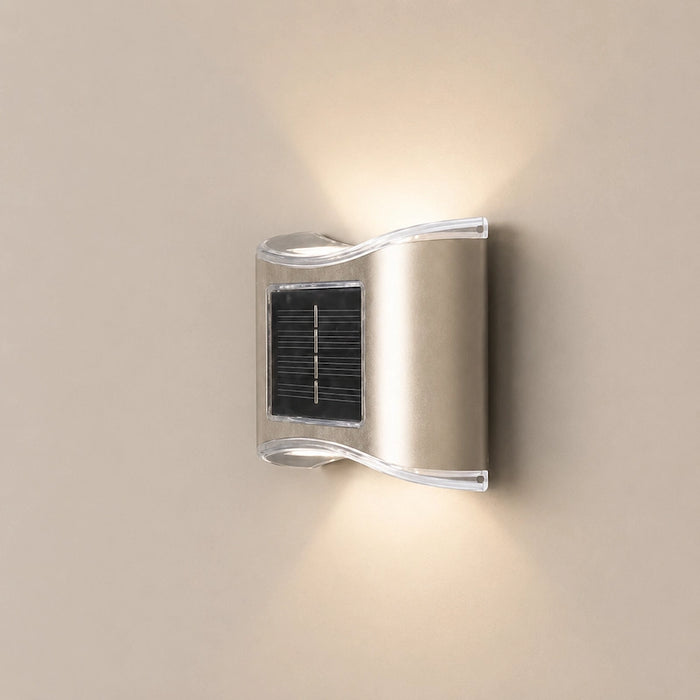 6 LED Stainless Steel Up & Down Wall Light (Set of 4)-Creative Living