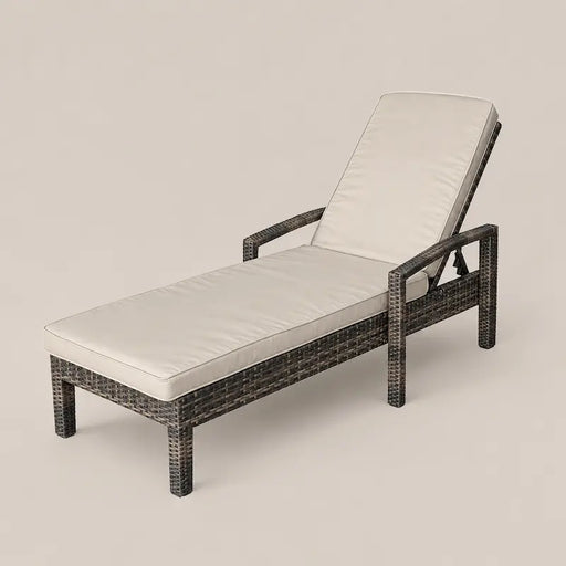 Carmen Lounger Mix Brown