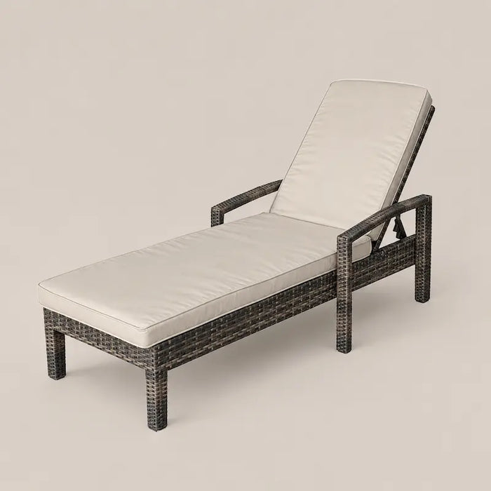 Carmen Lounger Mix Brown