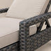Carmen Lounger Mix Brown