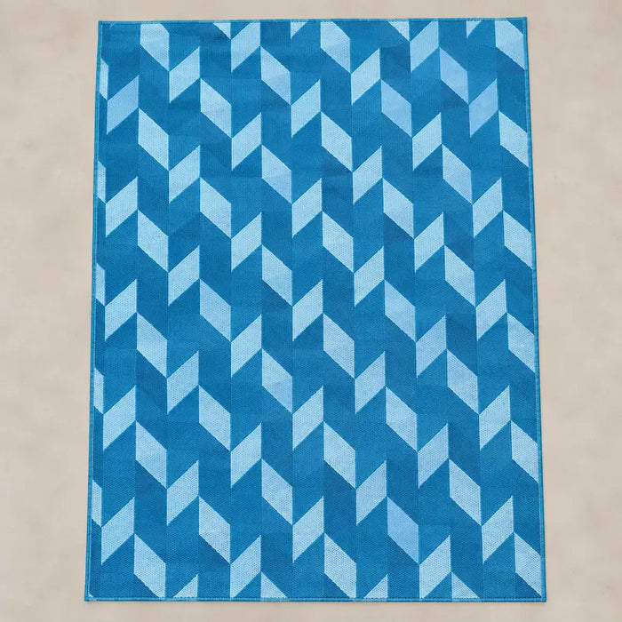 Outdoor Rug Blue Diamond 244x305cm-Creative Living