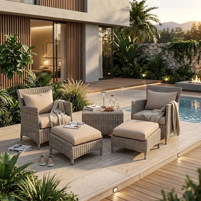 Como 5-Piece Balcony Set-Creative Living