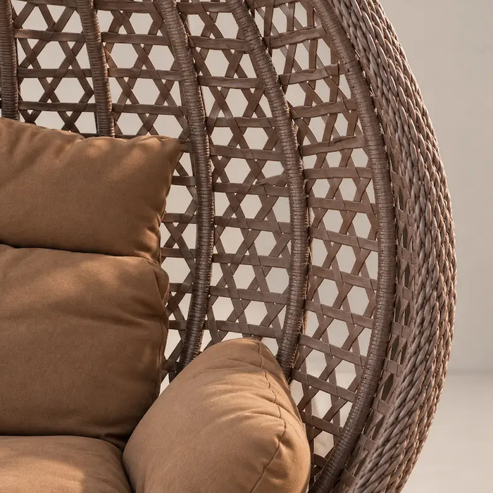 Daydreamer Hanging Chair Brown-Creative Living