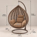 Daydreamer Hanging Chair Brown-Creative Living