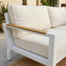 Bilbao 4-Piece Corner Lounge Set White-Creative Living