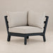 Bilbao 4-Piece Corner Lounge Set Charcoal-Creative Living