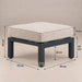 Bilbao 4-Piece Corner Lounge Set Charcoal-Creative Living