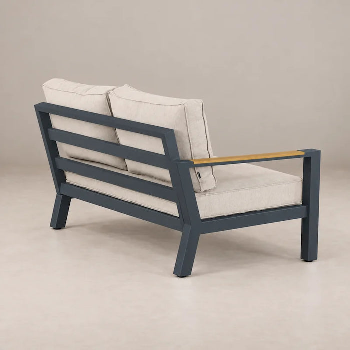 Bilbao 4-Piece Corner Lounge Set Charcoal-Creative Living