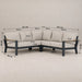 Bilbao 4-Piece Corner Lounge Set Charcoal-Creative Living