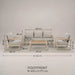Lezo 4-piece Lounge Sofa Set Sand-Creative Living