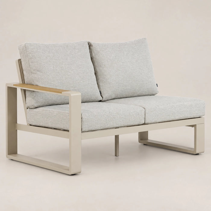 Lezo 4-Piece Corner Lounge Set Sand-Creative Living
