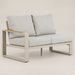 Lezo 4-Piece Corner Lounge Set Sand-Creative Living