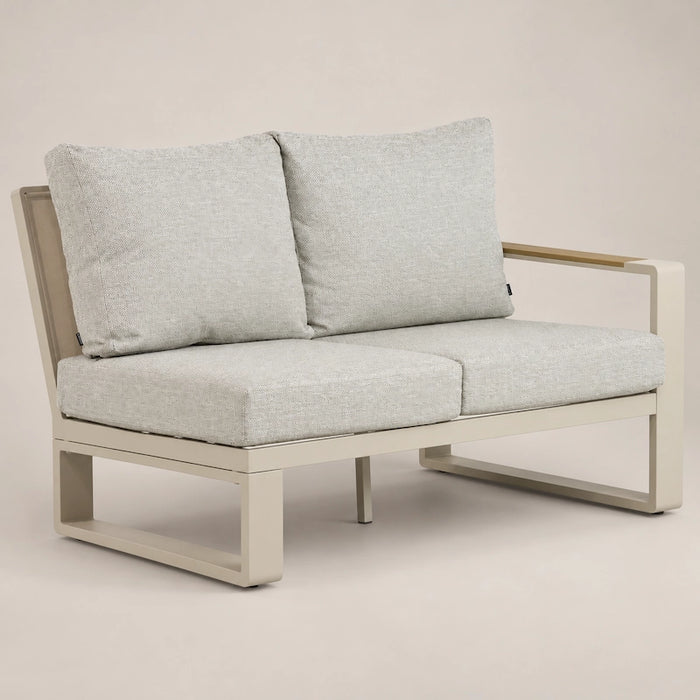 Lezo 4-Piece Corner Lounge Set Sand-Creative Living