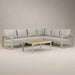 Lezo 5-Piece Corner Lounge Set Sand-Creative Living
