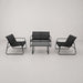 Mora 4-seater Set-Creative Living