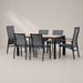 Livorno 6 Seat Dining Set-Creative Living
