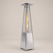 Stainless Steel Pyramid Gas Flame Patio HeaterCreative Living