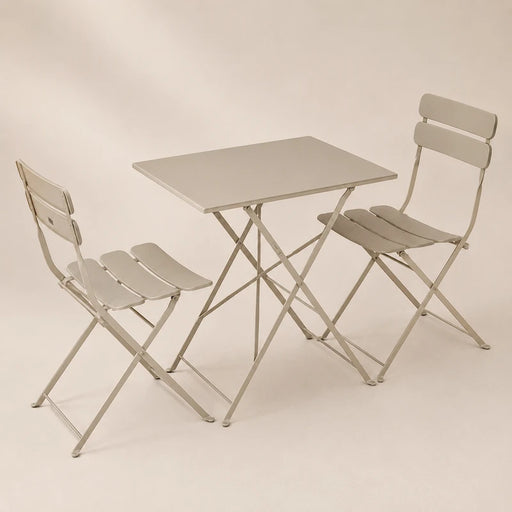 Speedy Folding Balcony Set Beige-Creative Living