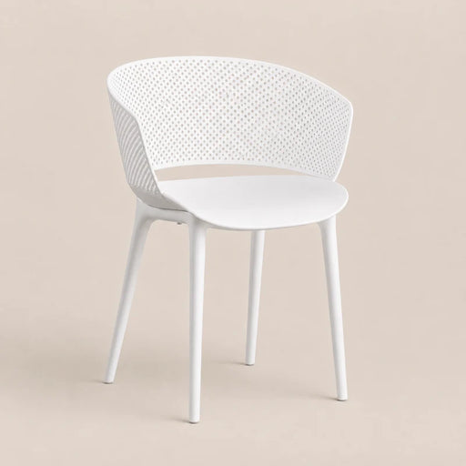 Lena Dining Chair - White- Creative Living