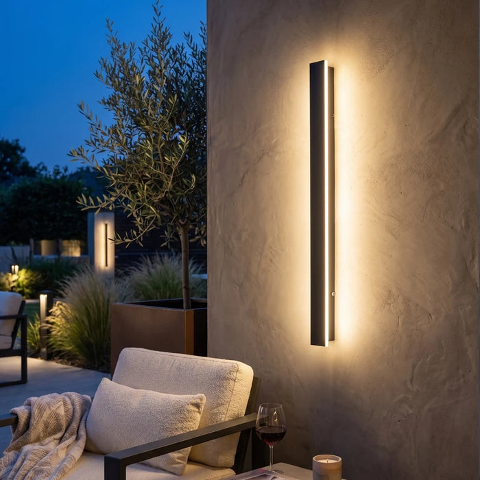 Outdoor Long Strip B120cm Wall Lamp - Creative Living