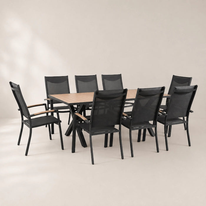 Roma 8-seater Dining Set-creative living