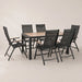 Roma Recline 6-Seater Dining Set-Creative Living
