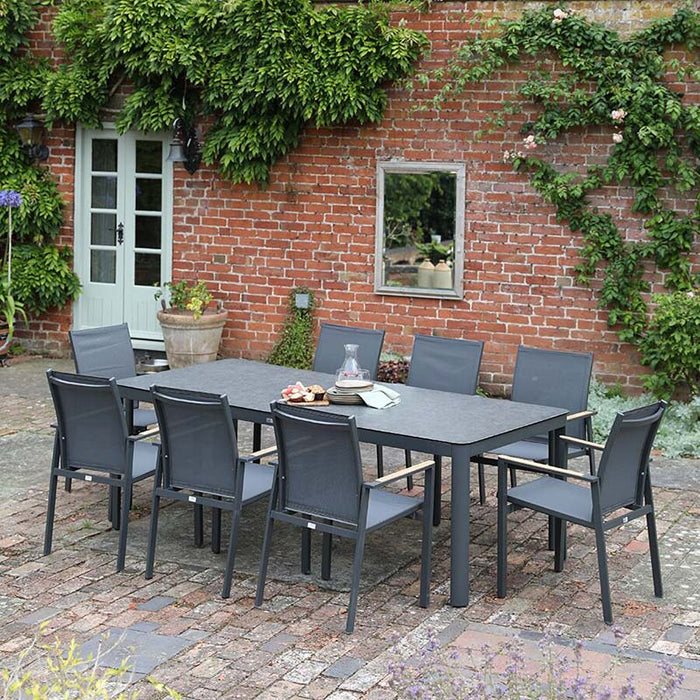 Tayrona 8 Seat 220x100cm Rectangular Dining Set