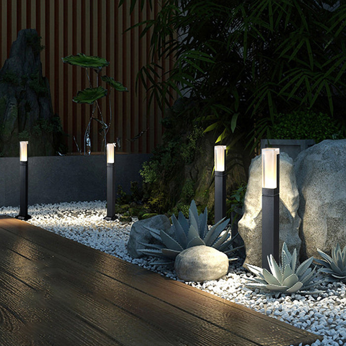 Pathway Light Column Large Pathway Column Outdoor Garden Light | Creative Living