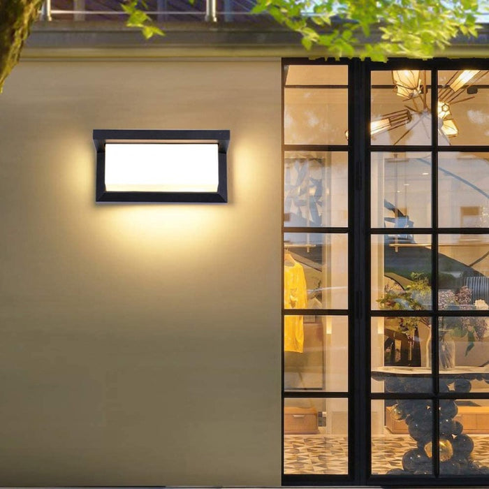 Black Artika Tough Outdoor Wall Lamp - Creative Living