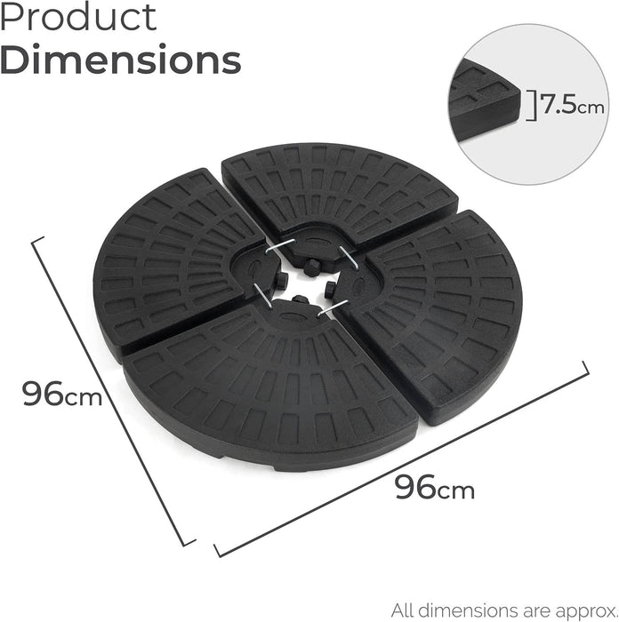 Christow Sand Or Water Filled Base Set