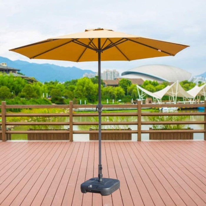 Garden Umbrella 2.7m Round Khaki - Creative Living