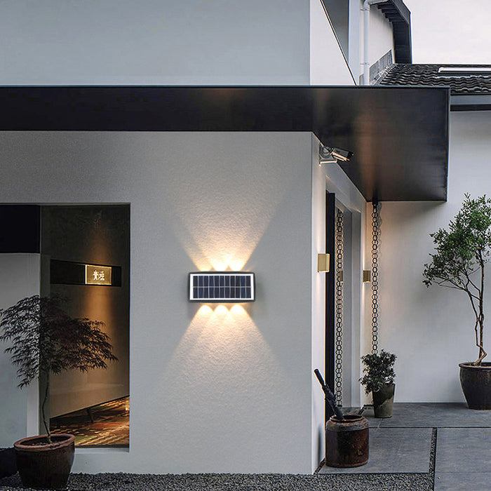 6 LED Solar House Wall Lamp - Creative Living