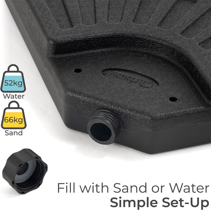 Christow Sand Or Water Filled Base Set