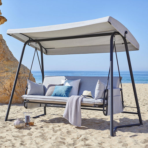 Avila Convertible Swing Daybed with Canopy-Creative Living