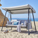 Avila Convertible Swing Daybed with Canopy-Creative Living