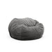 Vetsak Large Beanbag | Velvet Dark Grey - Creative Living