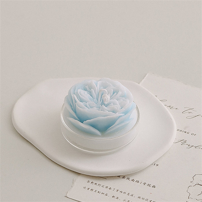 Blue Austin Rose Scented Candle - Creative Living