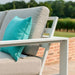 Coline Corner Sofa Set White - Creative Living